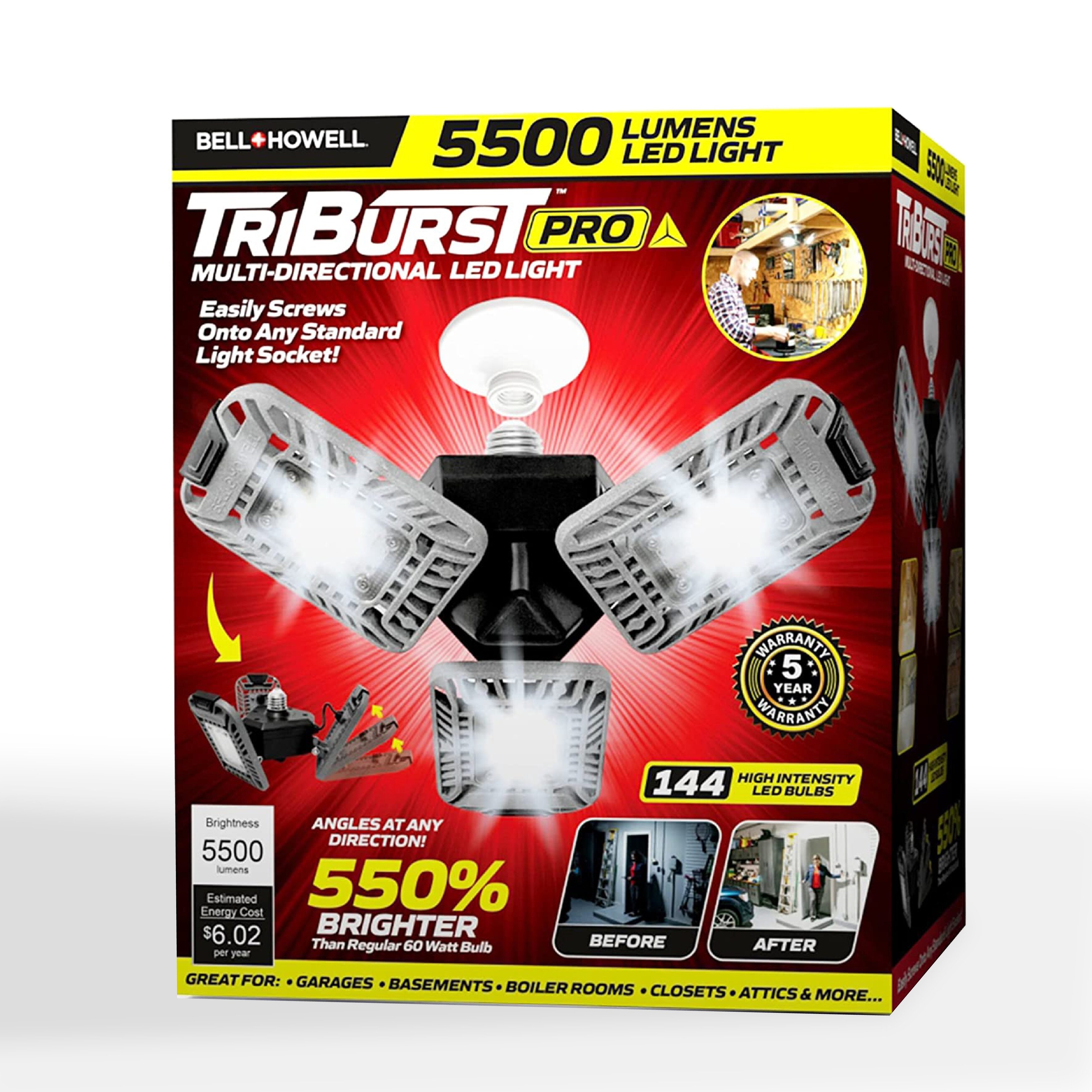 Triburst top motion sensor